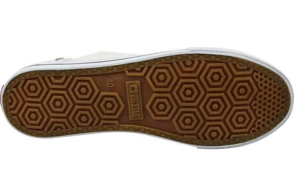 Big Star Shoes DD274336, Kvinde, Plimsolls, hvid