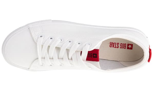 Big Star Shoes DD274685, Kvinde, Plimsolls, hvid