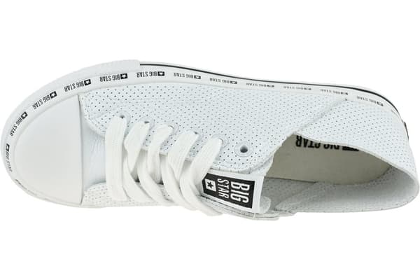 Big Star Shoes FF274024, Kvinna, Plimsolls, vit