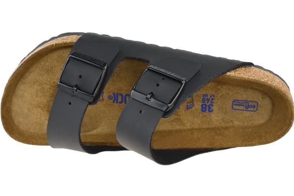 Birkenstock Arizona BF SFB 551251, Kvinna, Tofflor, svart