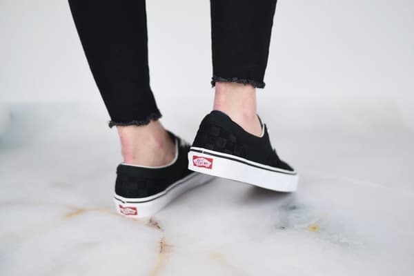Vans Era Deboss Checkerboard VN0A4U39WYU, Unisex, Plimsolls, svart
