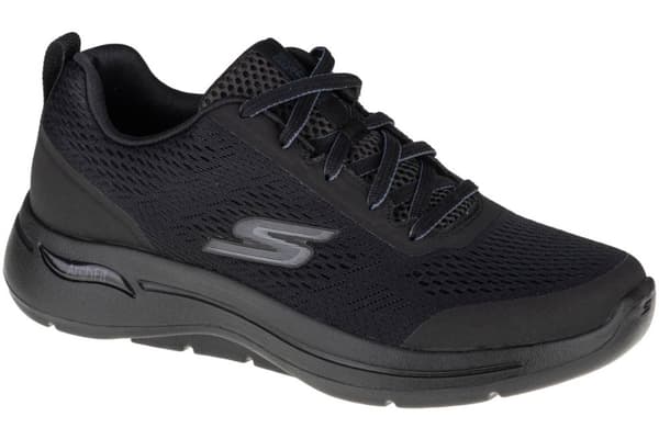 Skechers Go Walk Arch Fit 216116-BBK, Man, Sneakers, svart