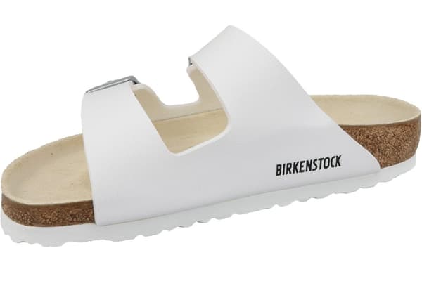 Birkenstock Arizona BF 51731, Unisex, Tofflor, vit