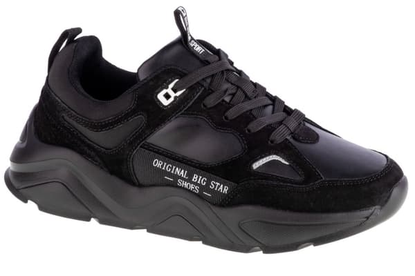 Big Star Shoes GG274654, Kvinna, Sneakers, svart 38