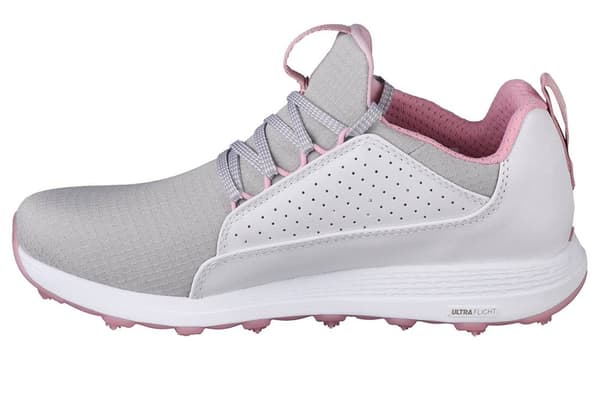 Skechers Go Golf Max Mojo 14887-WGPK, Kvinna, golfskor, vit
