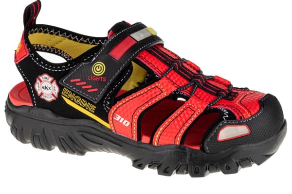 Skechers Damager III Sandal 400072L-BKRD, för pojke, sandaler, röd 33