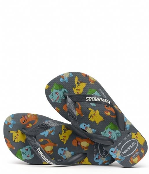 Havaianas Flip Flops Kids Top Pokemon Grå 23/24