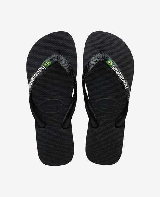 Havaianas Flip Flops Brazil Logo Svart 41/42