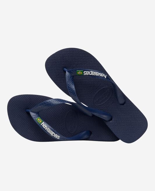 Havaianas Flip Flops Brazil Logo Blå 45/46