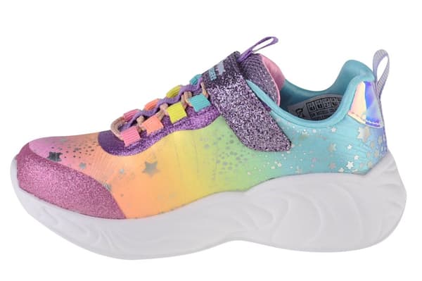 Skechers S-Lights Unicorn Dreams 302311L-PRMT, til pige, Sneakers, flerfarvet