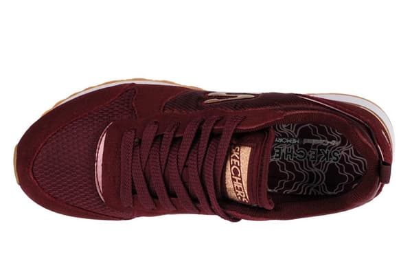 Skechers OG 85 111-BURG, Kvinna, Sneakers, vinröd