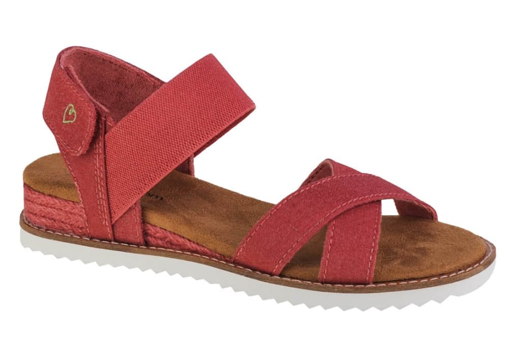 Skechers Desert Kiss 113550-RED, Kvinna, sandaler, röd