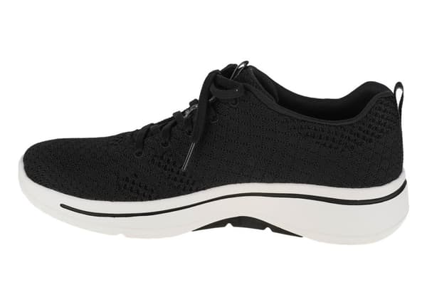 Skechers Go Walk Arch Fit Unify 124403-BKW, Kvinna, Sneakers, svart