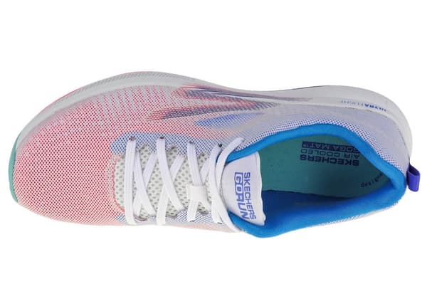 Skechers Go Run Pulse - Get Moving 128105-WMLT, Kvinna, Löparskor, vit