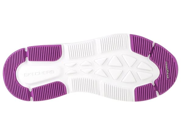 Skechers Max Cushioning Delta 129120-WCRL, Kvinna, Löparskor, vit