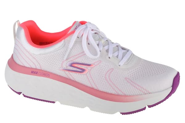Skechers Max Cushioning Delta 129120-WCRL, Kvinna, Löparskor, vit 37.5