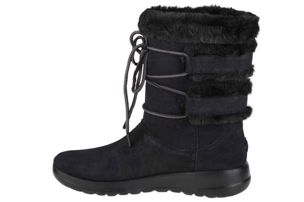 Skechers On The Go Joy Cyclone 144020-BBK, Kvinde, Vinterstøvler, sort