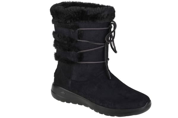 Skechers On The Go Joy Cyclone 144020-BBK, Kvinde, Vinterstøvler, sort