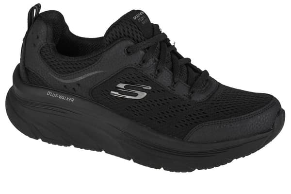 Skechers D'Lux Walker-Infinite Motion 149023-BBK, Kvinna, Sneakers, svart
