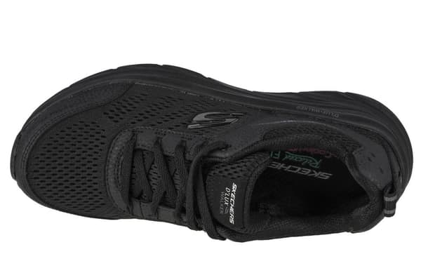 Skechers D'Lux Walker-Infinite Motion 149023-BBK, Kvinna, Sneakers, svart