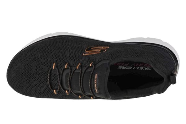 Skechers Summits 149037-BKRG, Kvinna, Sneakers, svart
