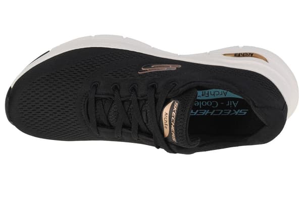 Skechers Arch Fit-Big Appeal 149057-BKRG, Kvinna, Sneakers, svart