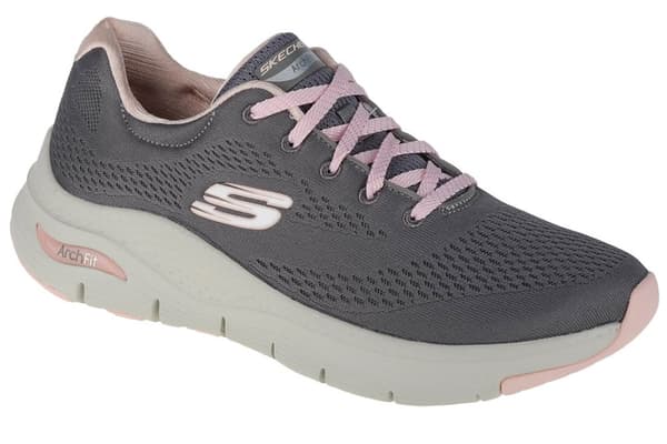 Skechers Arch Fit-Big Appeal 149057-GYPK, Kvinna, Sneakers, grå 39
