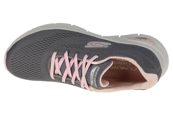Skechers Arch Fit-Big Appeal 149057-GYPK, Kvinde, Sneakers, grå