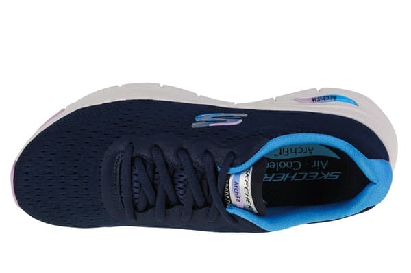 Skechers Arch Fit-Infinity Cool 149722-NVMT, Kvinna, Sneakers, marinblå