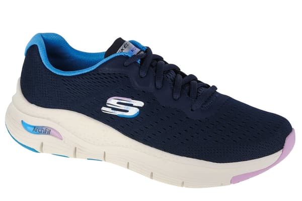 Skechers Arch Fit-Infinity Cool 149722-NVMT, Kvinna, Sneakers, marinblå