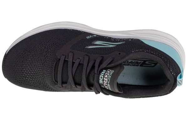 Skechers Go Run Ride 8 Hyper 15224-BKTQ, Kvinde, Løbesko, sort