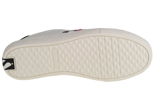 Skechers Goldie-Check Em 155017-WBPK, Kvinna, Sneakers, vit