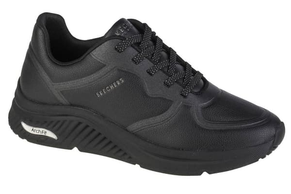 Skechers Arch Fit S-Miles 155570-BBK, Kvinna, Sneakers, svart 41