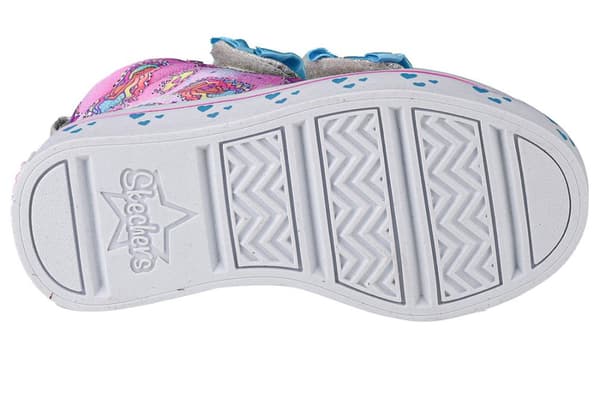 Skechers Twi-Lites Mermaid Gems 20223N-MLT, för tjej, Sneakers, rosa