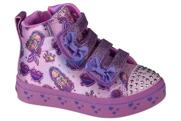 Skechers Twi-Lites Mermaid Gems 20223N-PKMT, til pige, Sneakers, lyserød 21