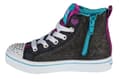 Miniatyrbild 2 av 4: Skechers Twi-Lites Patch Cuties 20234L-BKMT, för tjej, Sneakers, grå
