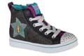 Miniatyrbild 1 av 4: Skechers Twi-Lites Patch Cuties 20234L-BKMT, för tjej, Sneakers, grå