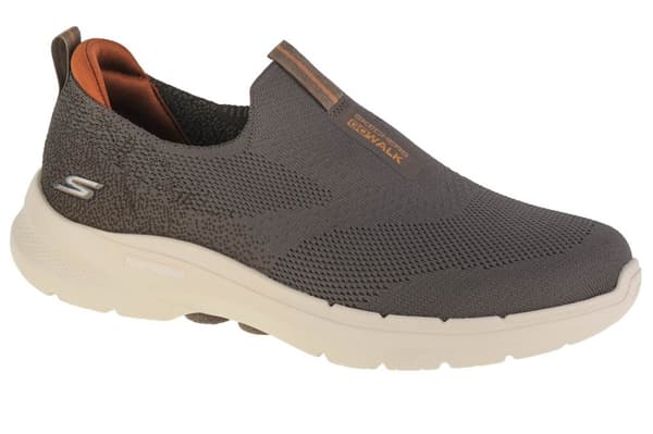 Skechers Go Walk 6 216202-TPE, Man, Sneakers, brun 44