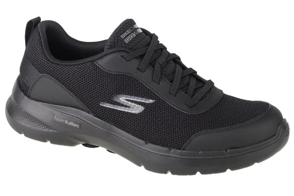 Skechers Go Walk 6 - Bold Knight 216204-BBK, Man, Sneakers, svart 44