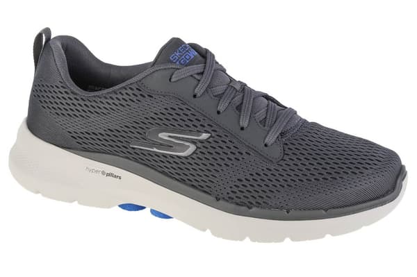 Skechers Go Walk 6 Avalo 216209-CHAR, Man, Sneakers, grå Grey 42