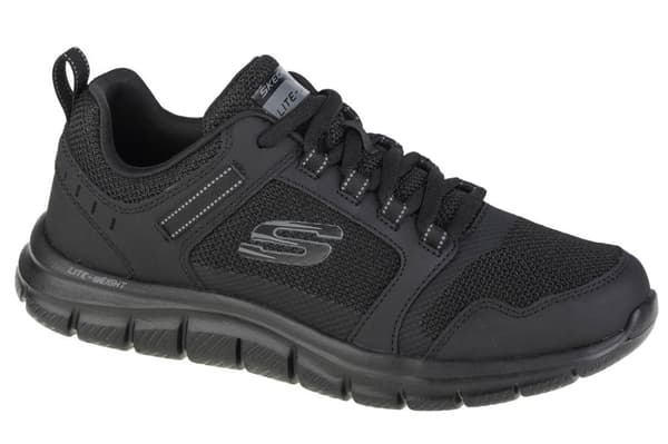Skechers Track-Knockhill 232001-BBK, Man, Sneakers, svart