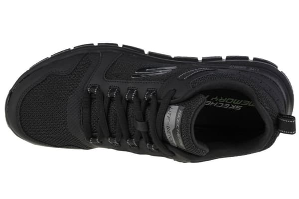 Skechers Track-Knockhill 232001-BBK, Man, Sneakers, svart