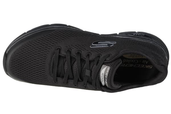 Skechers Arch Fit 232040-BBK, Mand, Sneakers, sort