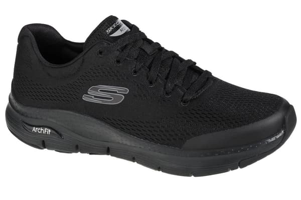 Skechers Arch Fit 232040-BBK, Mand, Sneakers, sort