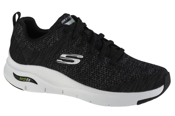 Skechers Arch Fit Paradyme 232041-BKW, Man, Sneakers, svart