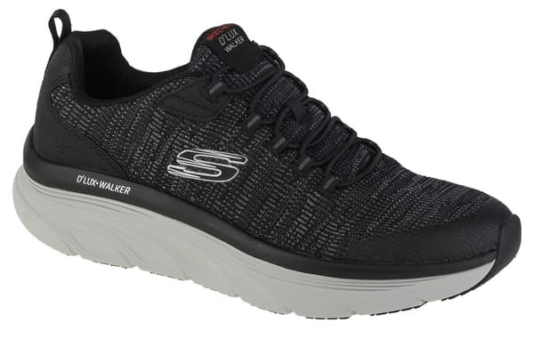 Skechers D'Lux Walker-Pensive 232045-BKW, Mand, Sneakers, grå