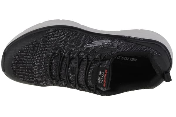 Skechers D'Lux Walker-Pensive 232045-BKW, Mand, Sneakers, grå