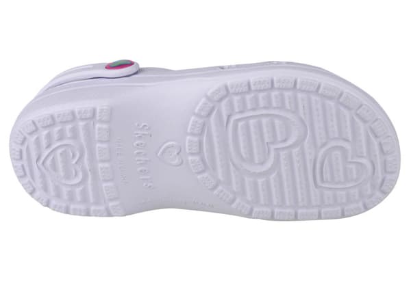Skechers Heart Charmer Photobomb 308003L-WMLT, til pige, Slides, hvid