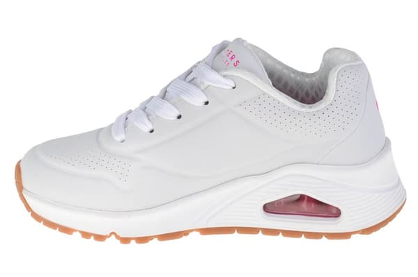 Skechers Uno Stand On Air 310024L-WHP, til pige, Sneakers, hvid