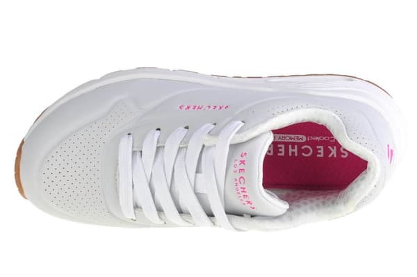 Skechers Uno Stand On Air 310024L-WHP, til pige, Sneakers, hvid